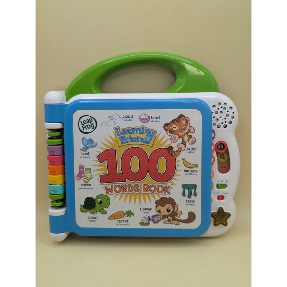 LeapFrog Learning Friends 100 Words Book Electronic Interactive Toy English...